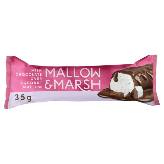 Mallow & Marsh Coconut Milk Chocolate Marshmallow Bar 35g