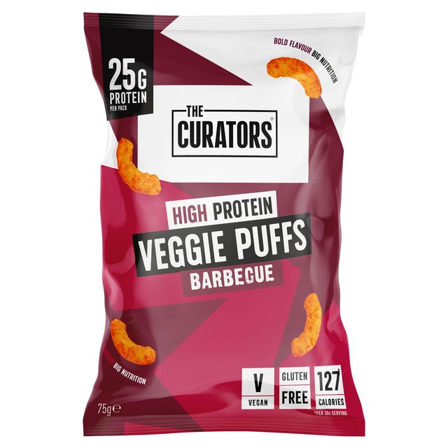 The Curators BBQ Veggie Puffs 75g