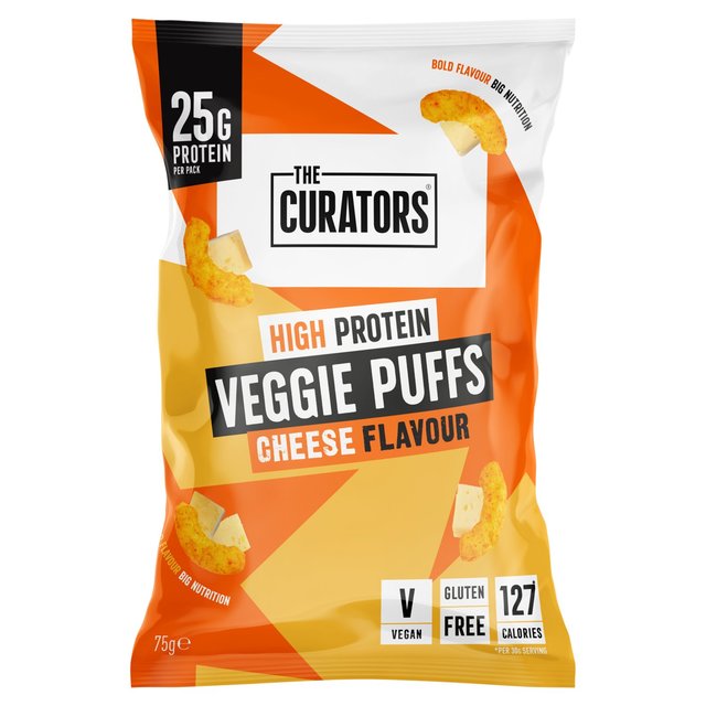 The Curators Cheese Veggie Puffs 75g