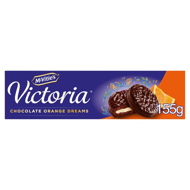 McVitie's Victoria Dark Chocolate Orange Dream Biscuits 155g