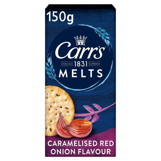 Carr's Melts Caramelised Red Onion Crackers 150g