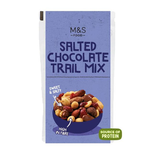 M&S Salted Chocolate Trail Mix 120g