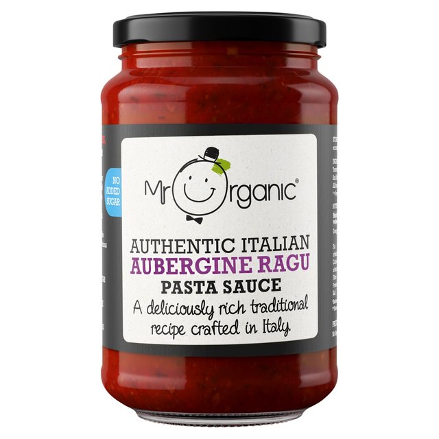 Mr Organic Aubergine Ragu Pasta Sauce 350g