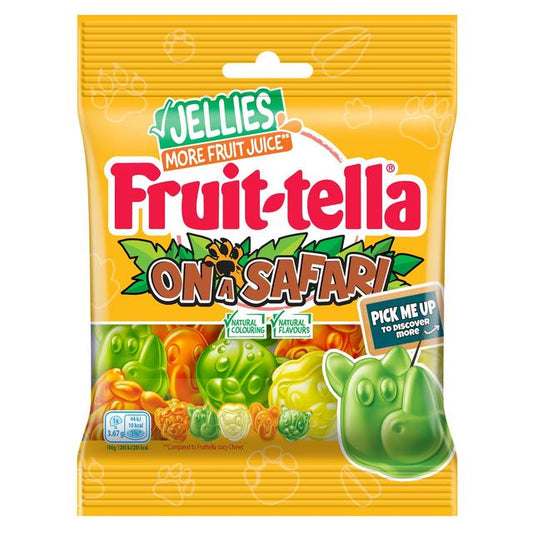 Fruittella On a Safari Jellies 110g