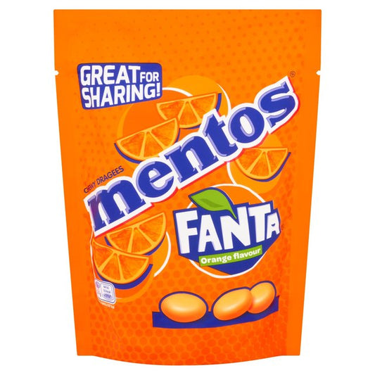 Mentos Fanta Pouch Bag 140g