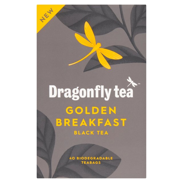 Dragonfly Golden Breakfast Tea 40 per pack