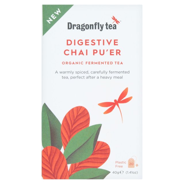 Dragonfly Digestive Chai Pu'er 20 per pack