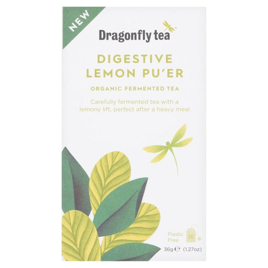 Dragonfly Digestive Lemon Pu'er 20 per pack