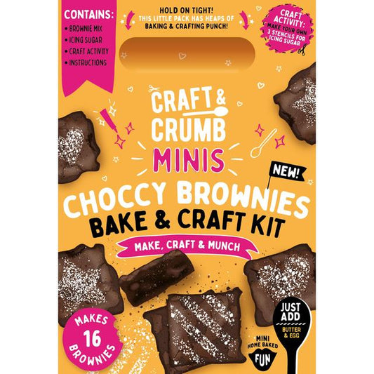 Craft & Crumb Choccy brownie Bake & Craft Kit 248g