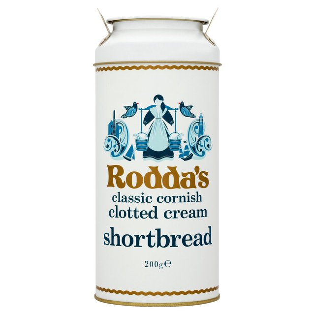 Rodda's Cornish Clotted Cream Shortbread Biscuit Tin 200g