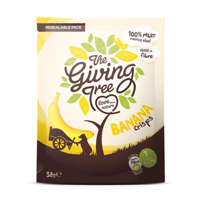 Giving Tree Freeze Dried Banana Crisps 38g