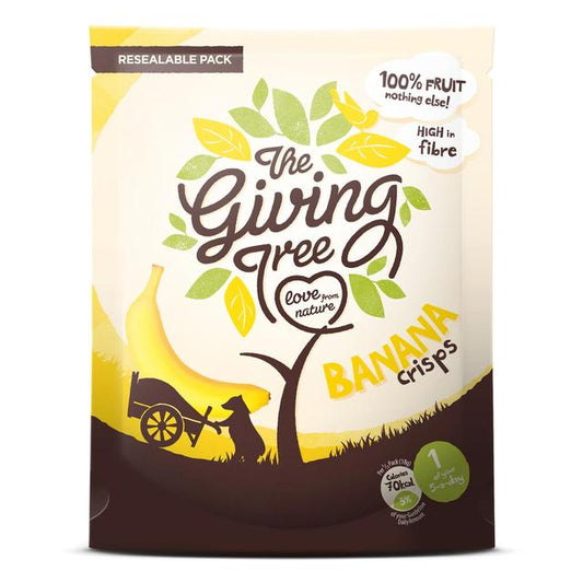 Giving Tree Freeze Dried Banana Crisps 18g