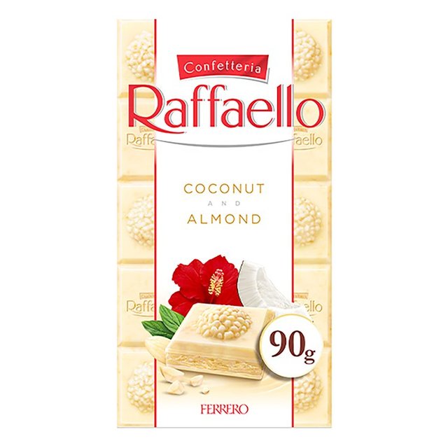 Ferrero Raffaello White Chocolate and Coconut Bar 90g