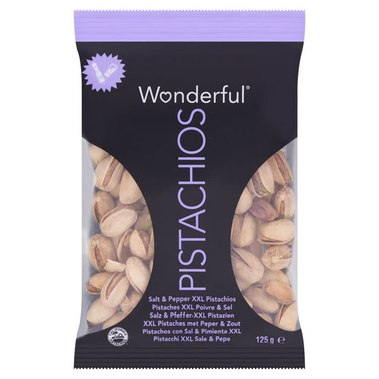 Wonderful Pistachios Salt & Pepper 125g