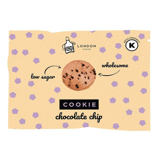 London Apron Chocolate Chip Keto Cookie 35g