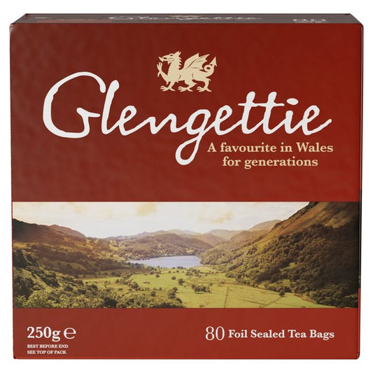 Glengettie Tea 80 per pack