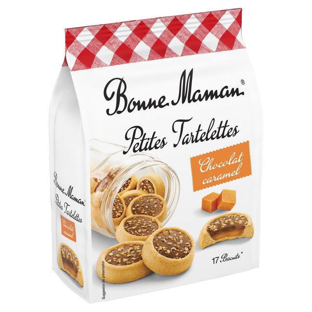 Bonne Maman Petit Choco & Caramel Tartlets Biscuits 250g