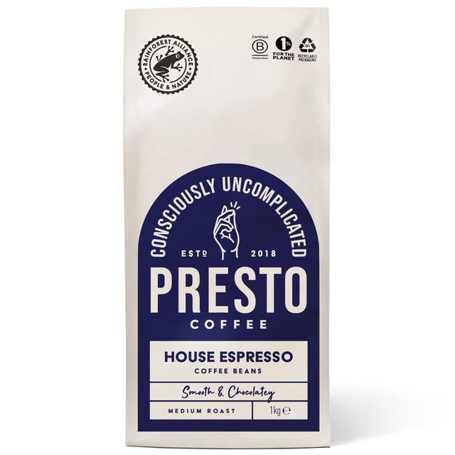 Presto House Espresso Speciality Coffee Beans 1kg