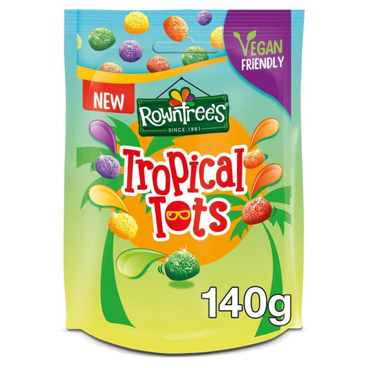 Rowntree's Jelly Tots Tropical Pouch 140g