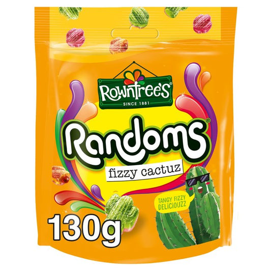 Rowntrees Randoms Fizzy Cactuz 130g