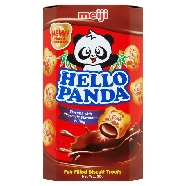 Meiji Hello Panda Chocolate Biscuits 50g