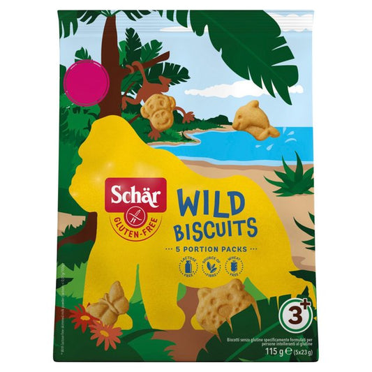 Dr Schar Wild Biscuits 115g