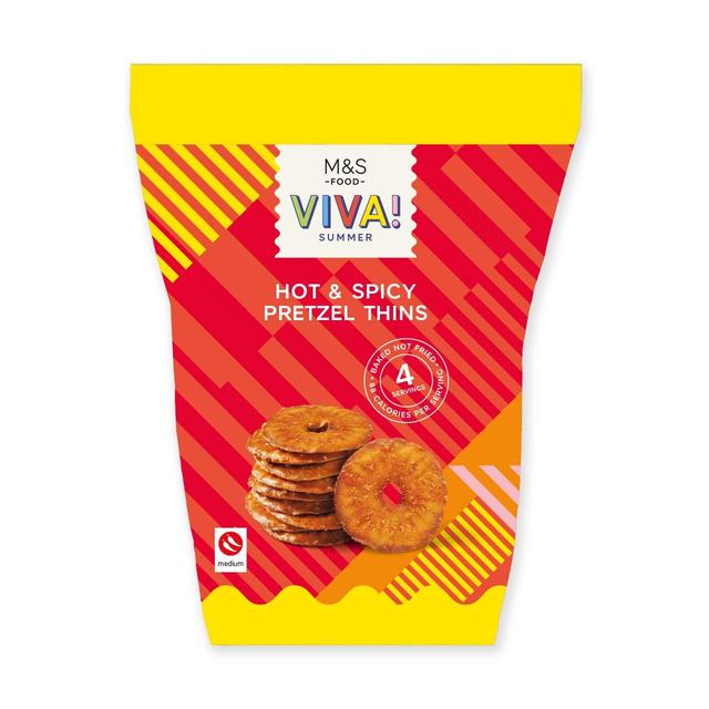 M&S Hot & Spicy Pretzel Thins 80g