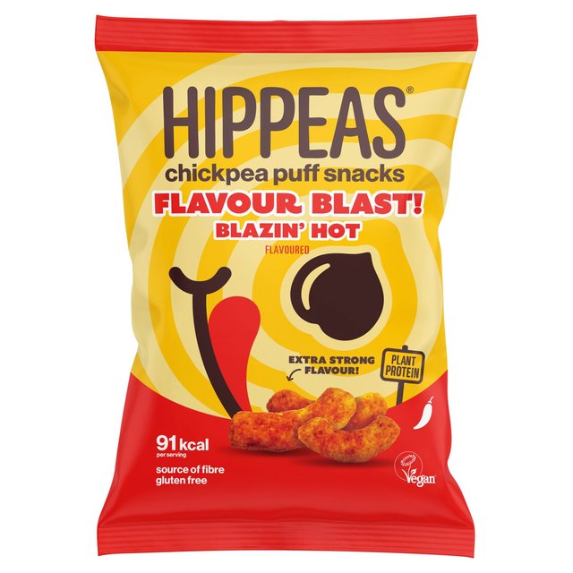 Hippeas Flavour Blast Blazin' Hot Chickpea Puffs 22g