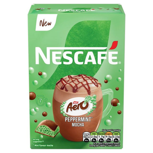 Nescafe Aero Peppermint Mocha 7pk 7 x 19g