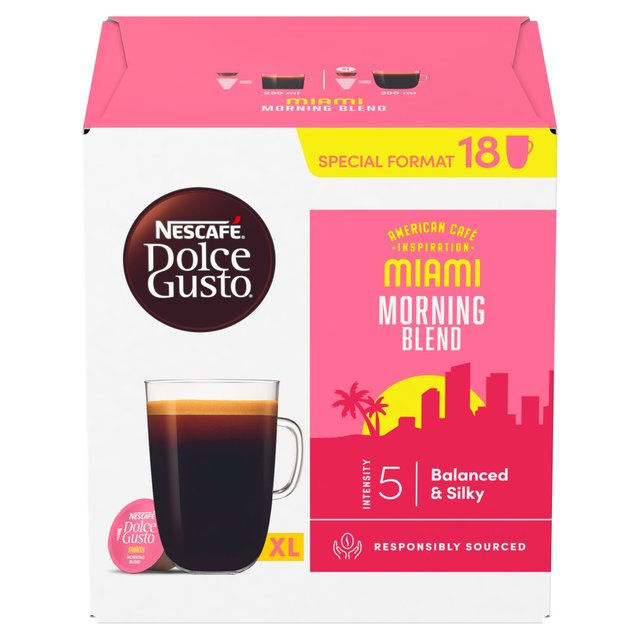 Nescafe Dolce Gusto Grande Miami 18 Coffee Pods 18 x 7g