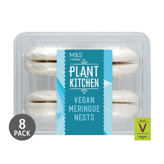 M&S Plant Kitchen 8 Meringue Nests 96g