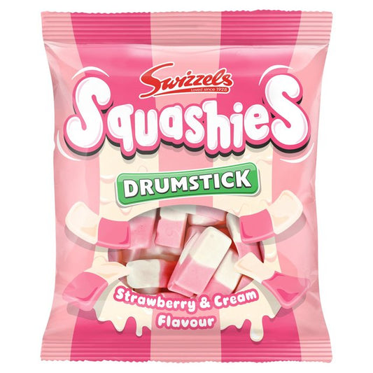 Swizzels Squashies Strawberry & Cream 140g