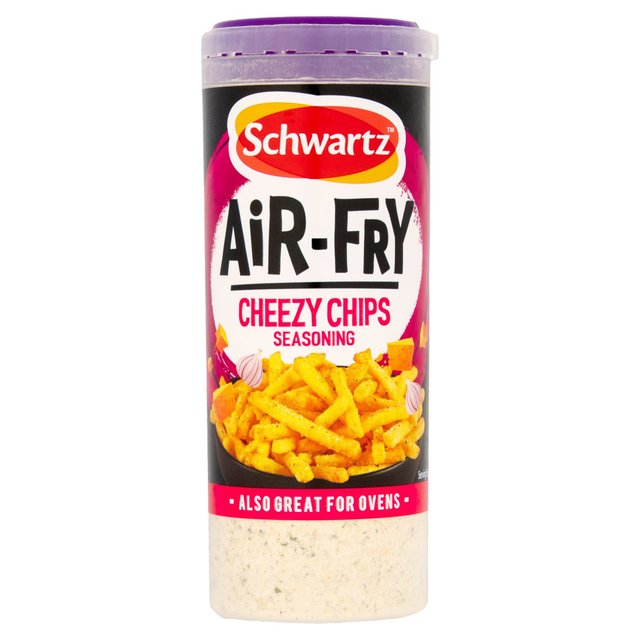 Schwartz Air Fryer Cheezy Chips Seasoning Drum 140g