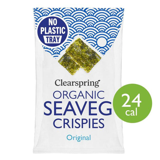 Clearspring Organic Seaveg Crispies Original 4g