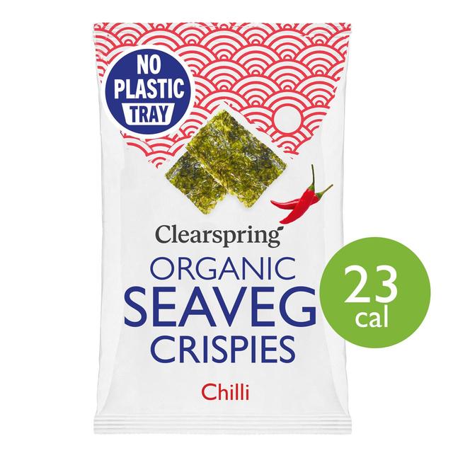 Clearspring Organic Seaveg Crispies Chilli 4g