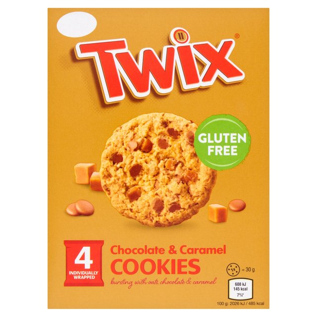 Twix Gluten Free Chocolate & Caramel Cookies 120g