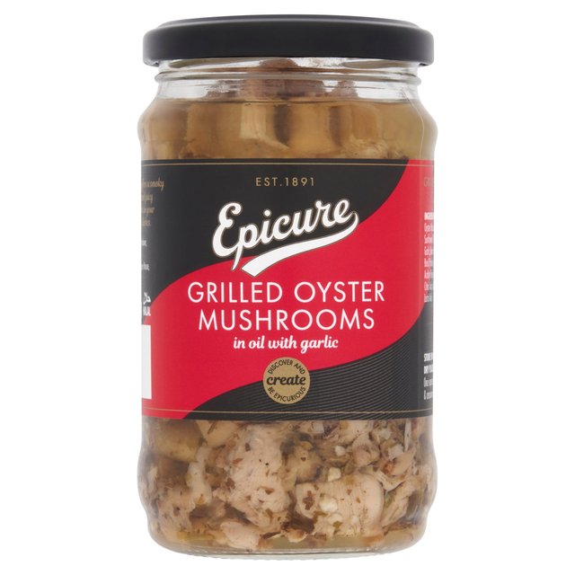 Epicure Grilled Oyster Mushrooms with Garlic in Oil 290g