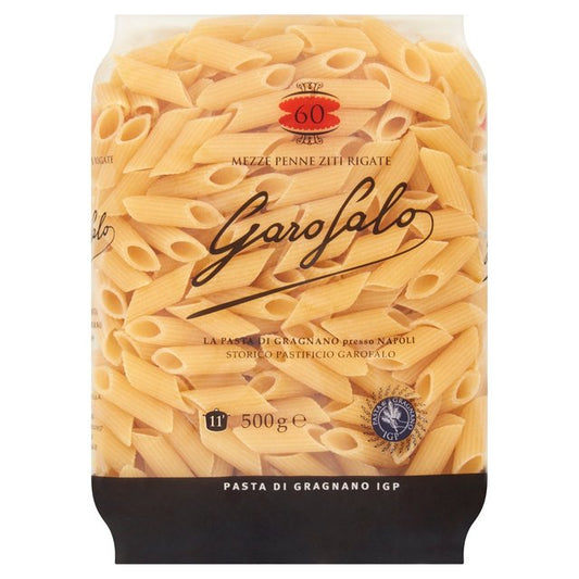 Garofalo Mezze Penne Rigate Pasta 500g