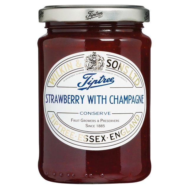 Tiptree Strawberry Conserve with Champagne 340g