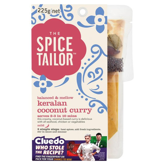 The Spice Tailor Keralan Coconut Indian Curry Sauce Kit 225g