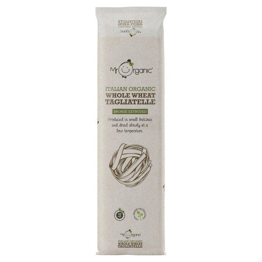 Mr Organic Italian Whole Wheat Tagliatelle Pasta 500g