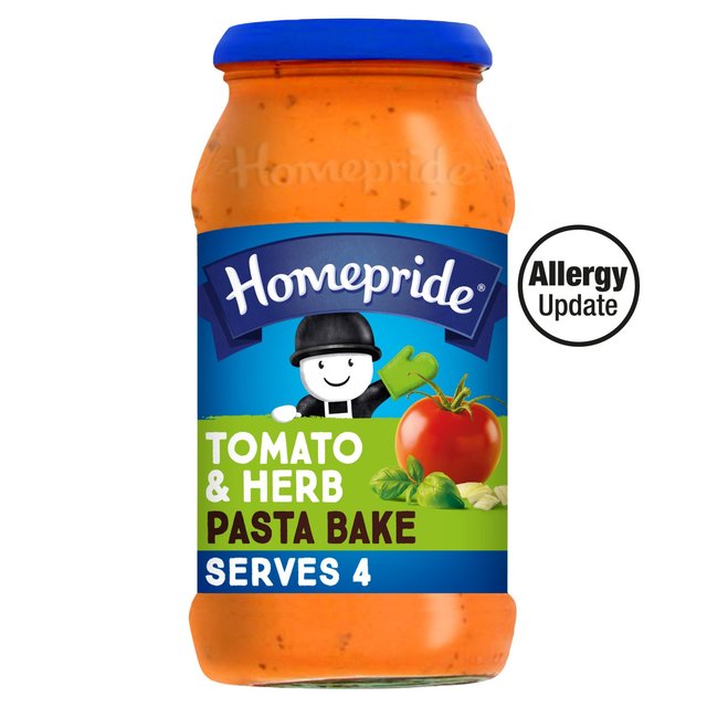 Homepride Creamy Tomato & Herb Pasta Bake 485g