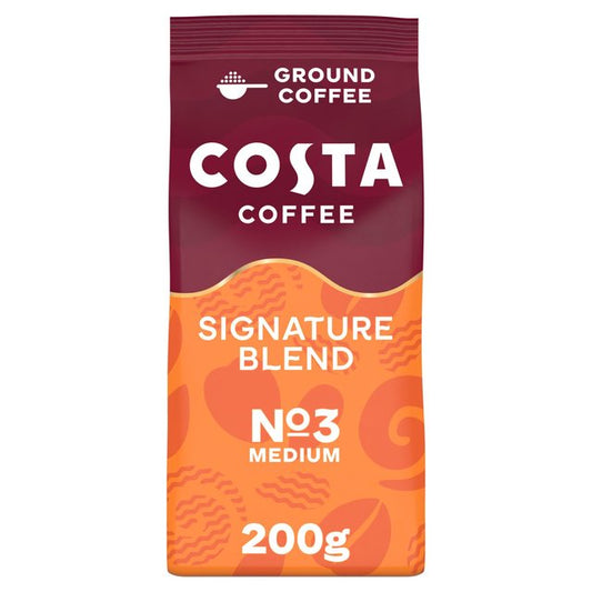 Costa Coffee Signature Blend Ground Coffee 200g