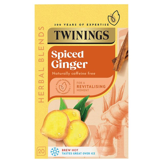 Twinings Spiced Ginger Tea 20 per pack