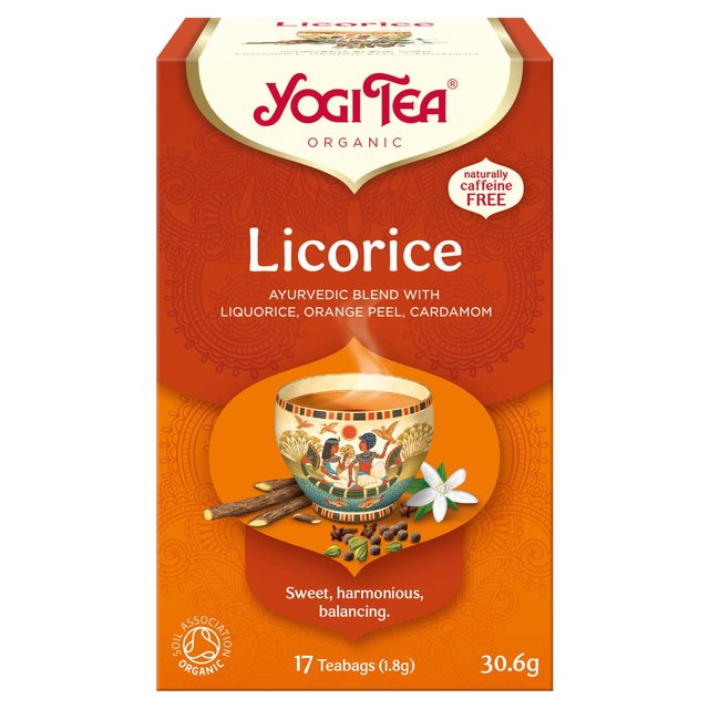 Yogi Tea Licorice Organic Tea Bags 17 per pack