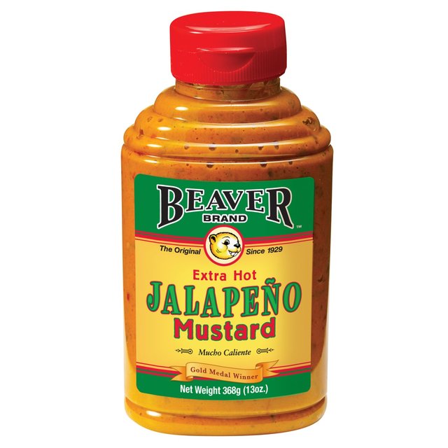 Beaver Hot Jalapeno Mustard 368g