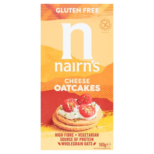 Nairn's Gluten Free Cheese Oatcakes 180g