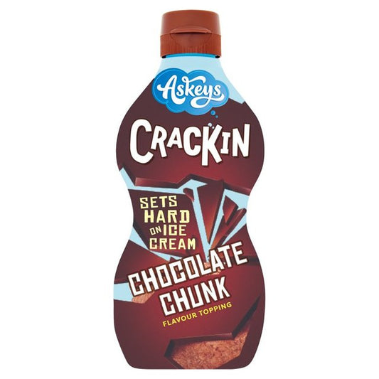 Askeys Choc Chunk Crackin' Ice Cream Topping 225g