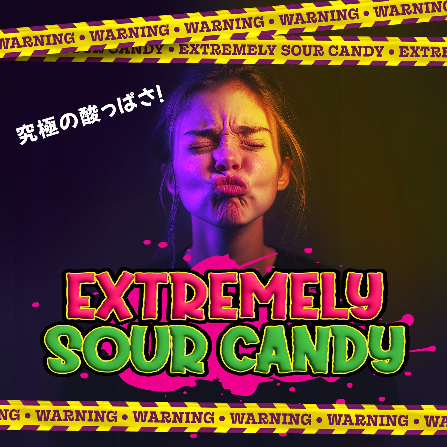 [Authentic Manufacturer Product] Barnetts Mega Sour Apple (250g, 500g) Mega Sour Barnett Mega Sour Apple Flavor Sour Candy