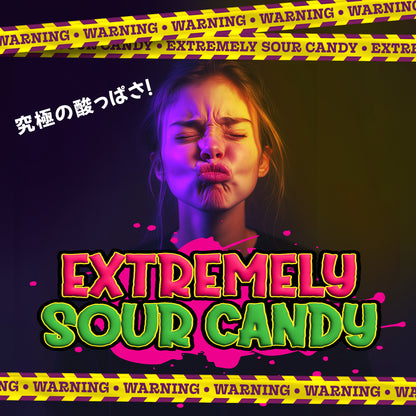 [Authentic Manufacturer Product] Barnetts Mega Sour Apple (250g, 500g) Mega Sour Barnett Mega Sour Apple Flavor Sour Candy